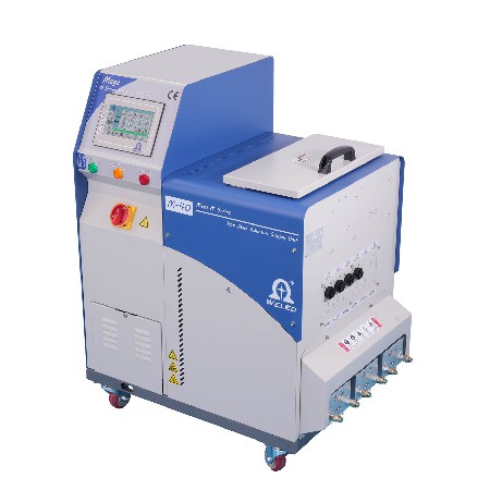 Mega 高容量高精度計量泵觸膜控制熱熔膠機